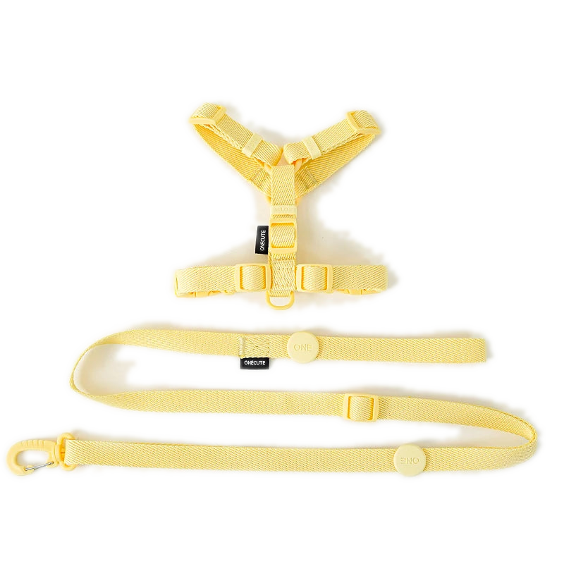 ONECUTE Adjustable Dog Harness Set with Leash - Reflective